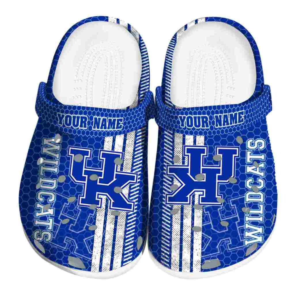Custom Kentucky Wildcats Contrasting Stripes ClogTVC180126