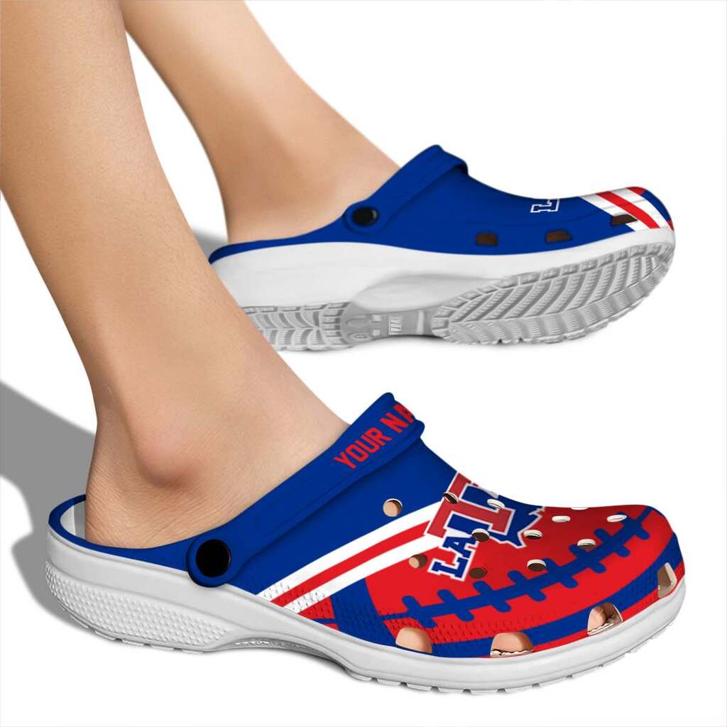 Custom LA Tech Football Motif ClogTVC1801834 - Image 2