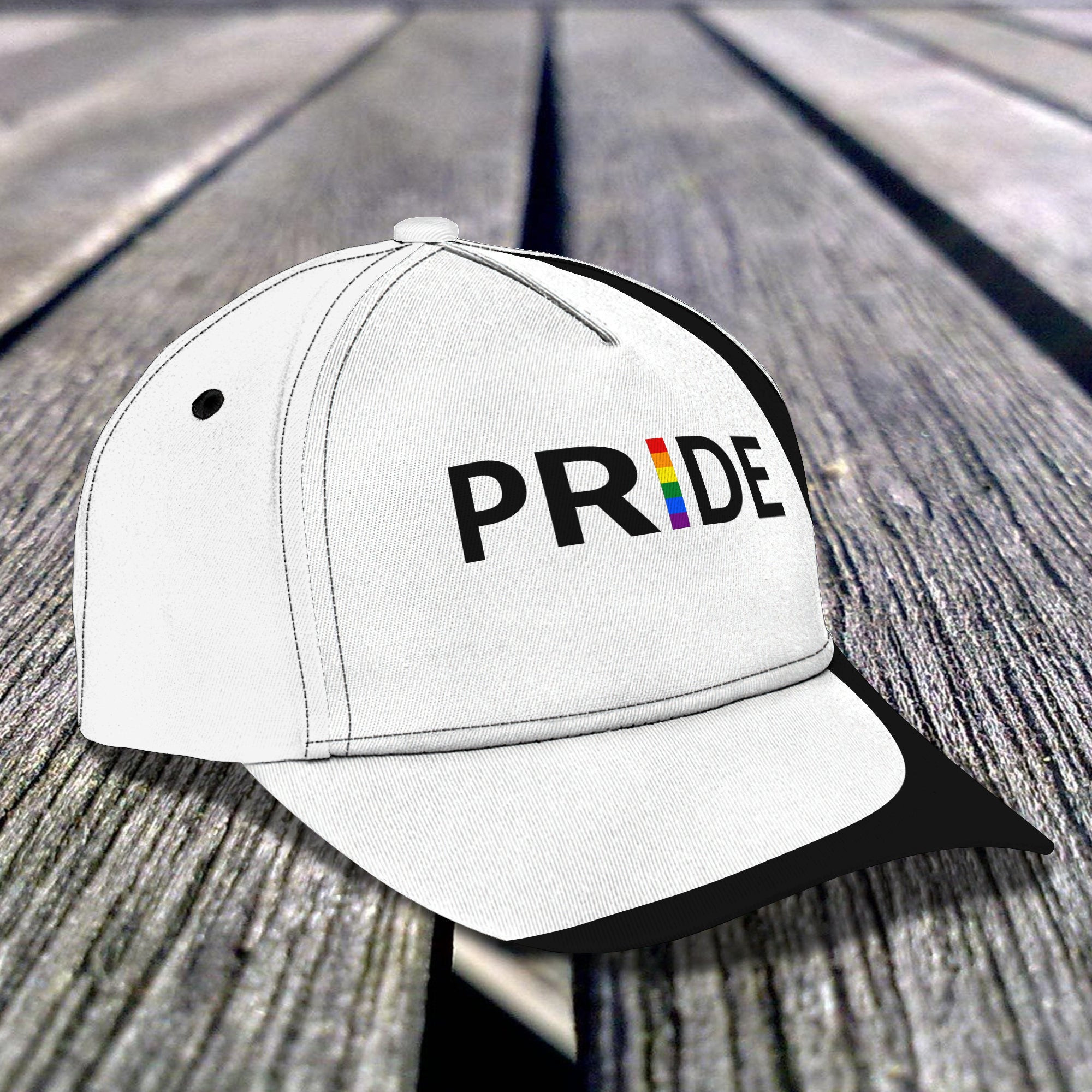 Custom Lgbt Pride Cap - Personalized Classic Hat For Lgbtq+ Community Trucker Hats Custom Hats Gifts For Men & Women