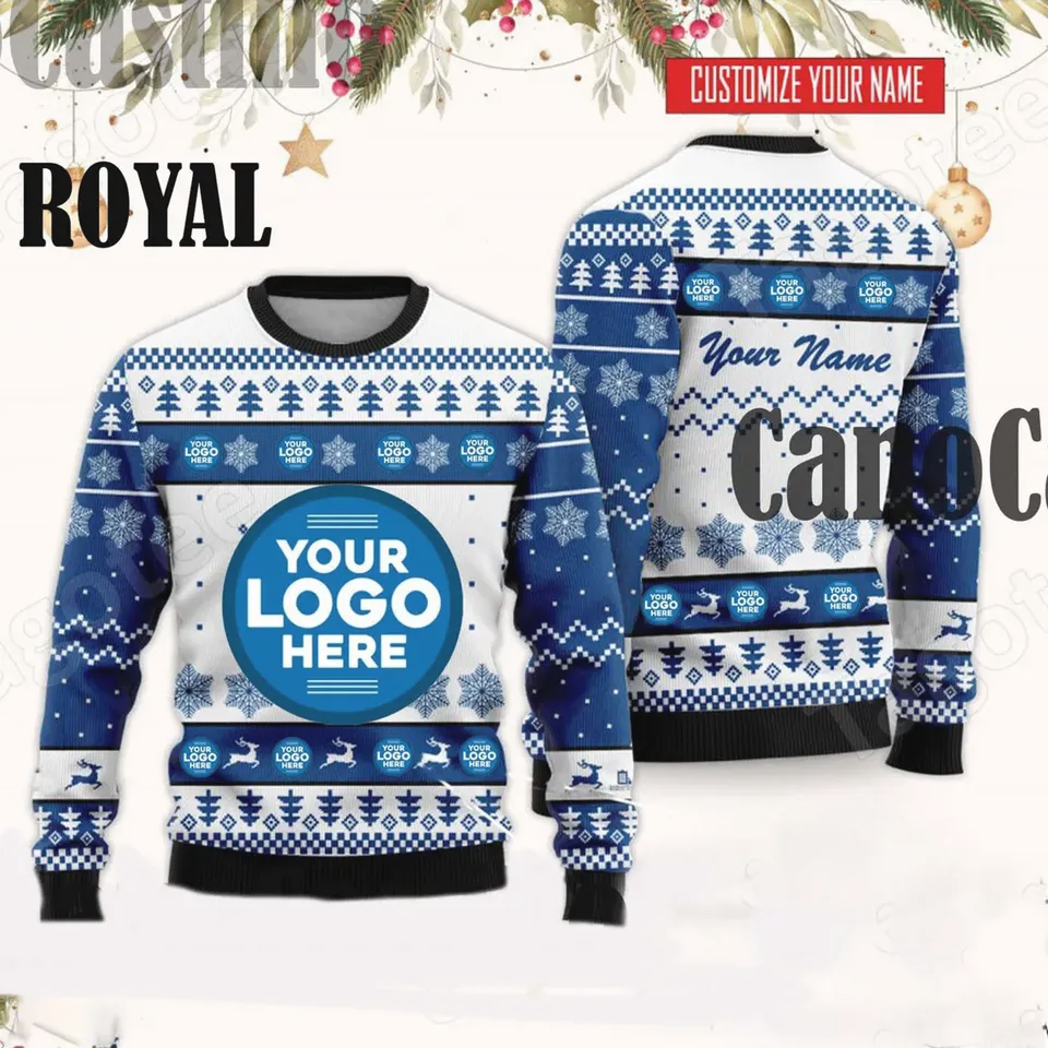 Custom Logo Company Ugly Sweater