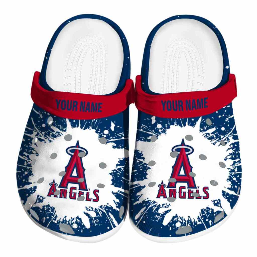 Custom Los Angeles Angels Splash Art ClogTVC180131