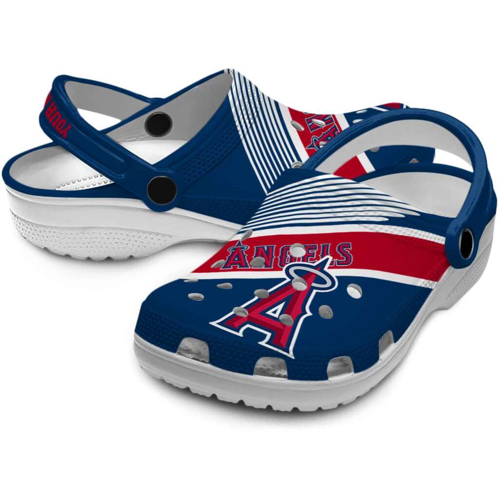 Custom Los Angeles Angels Vibrant Dual-Tone ClogTVC180130 - Image 3