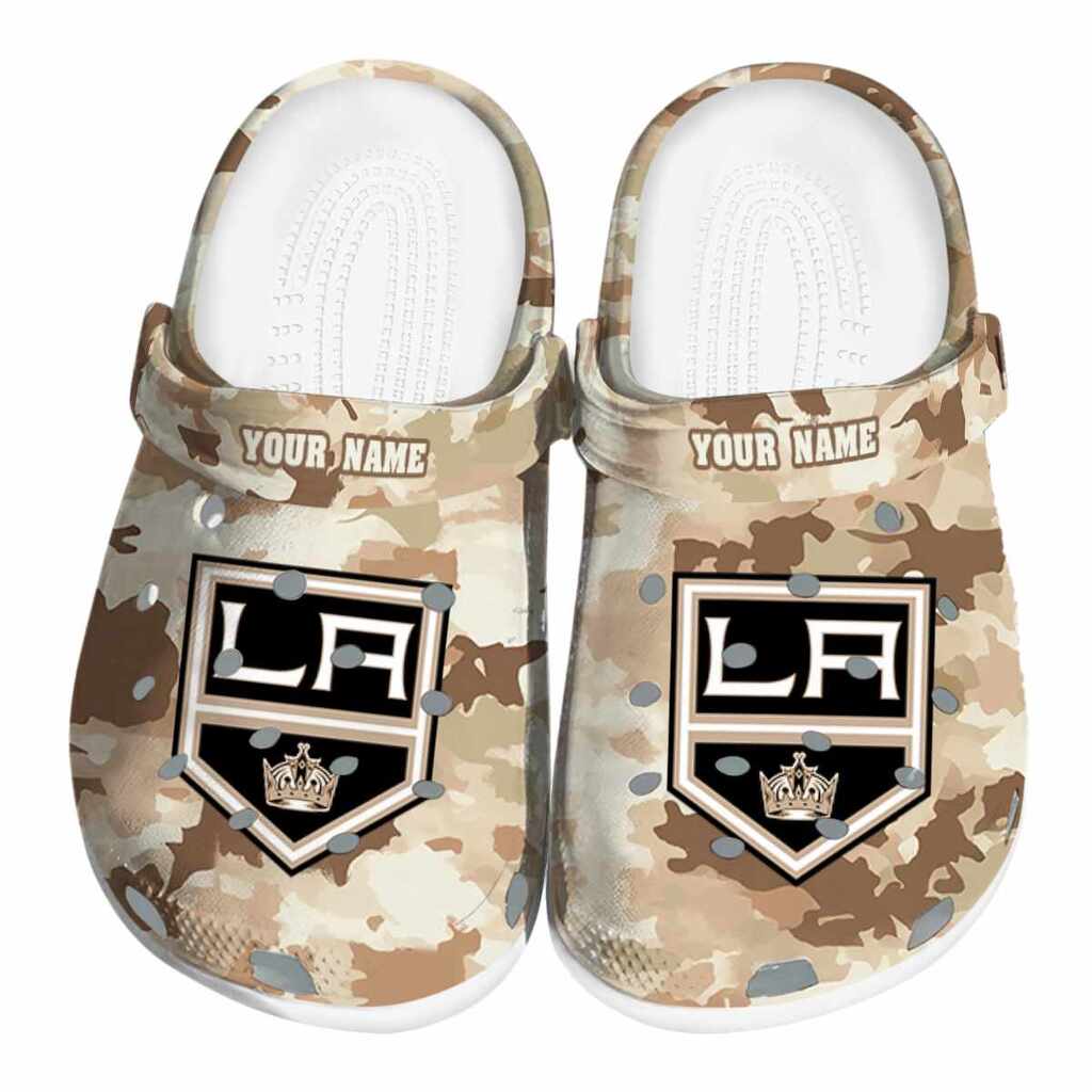 Custom Los Angeles Kings Desert Camo ClogTVC1801908
