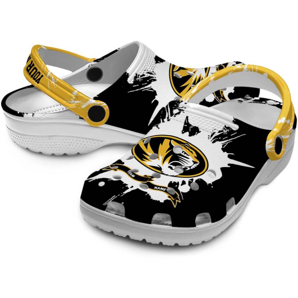Custom Missouri Tigers Splatter Pattern ClogTVC1801723 - Image 3