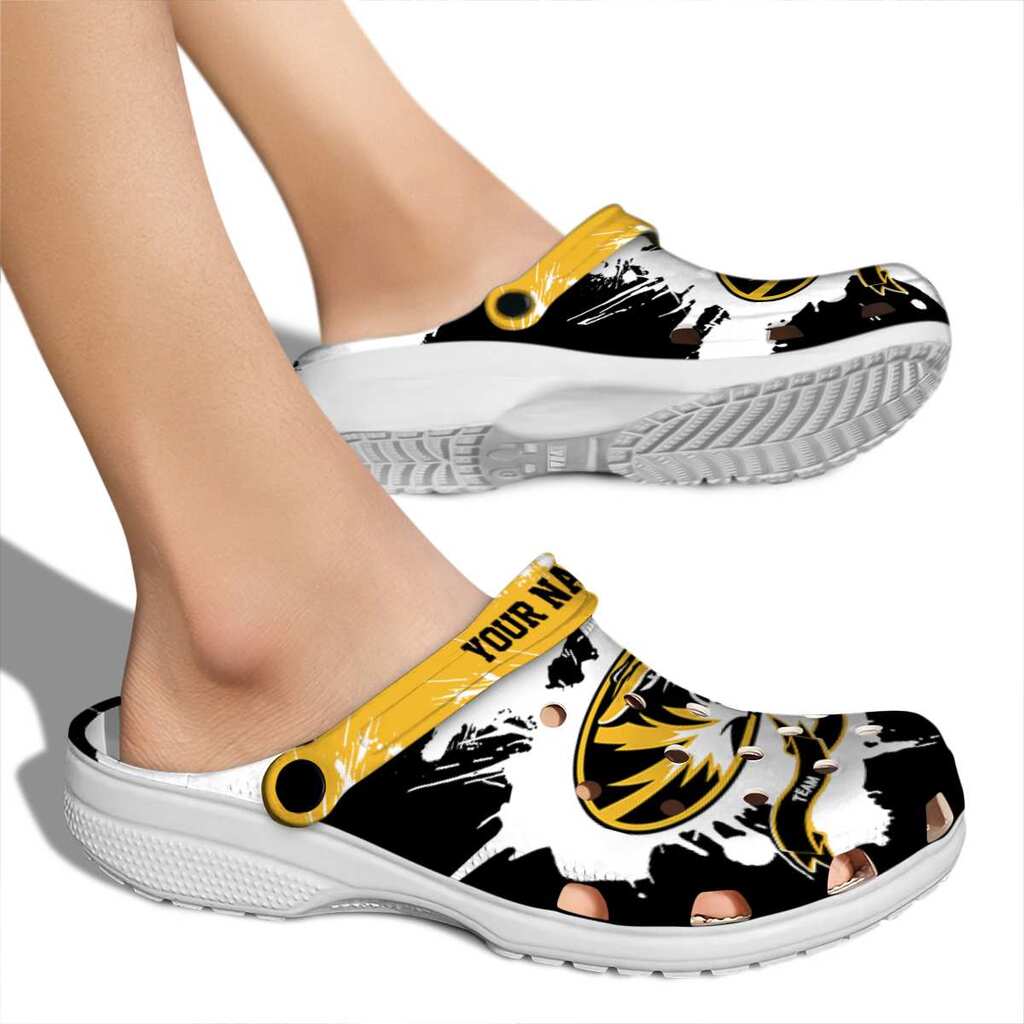 Custom Missouri Tigers Splatter Pattern ClogTVC1801723 - Image 2