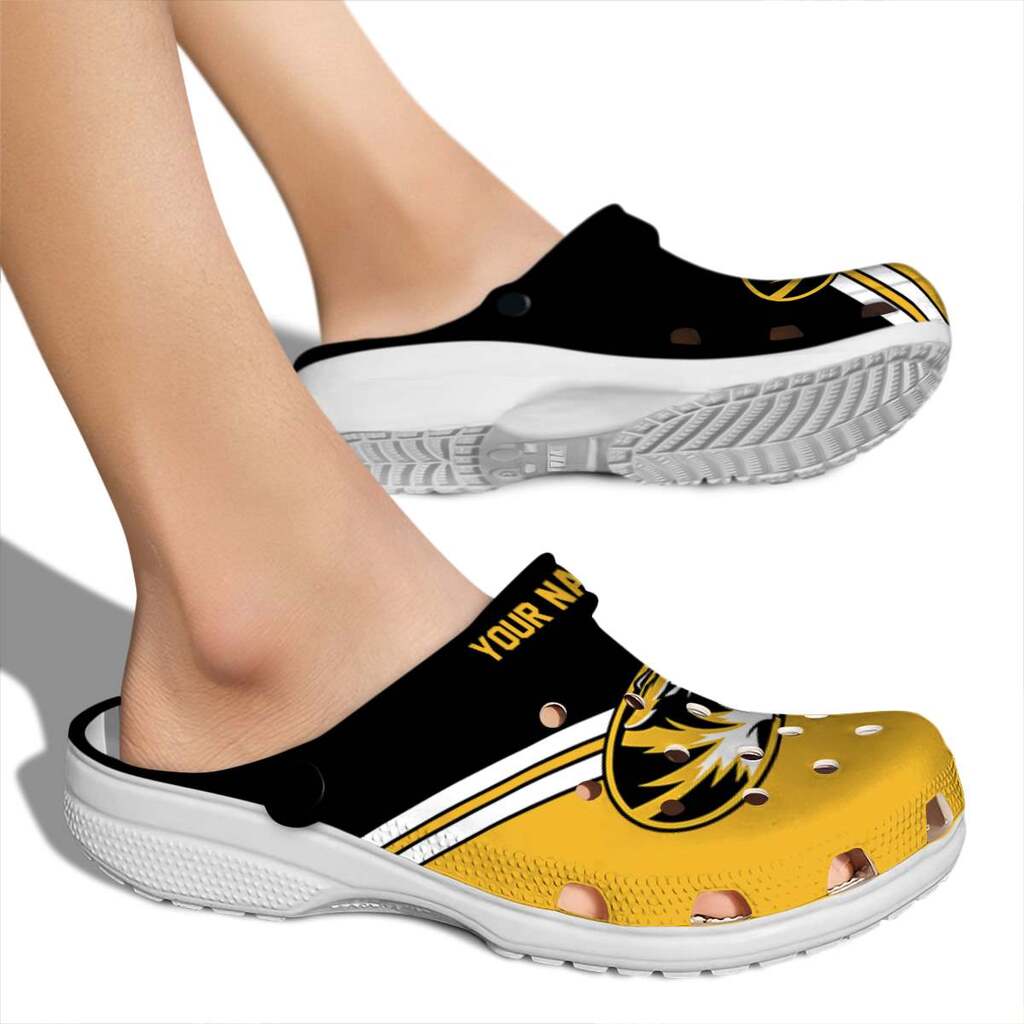 Custom Missouri Tigers Striped Accents ClogTVC1801834 - Image 2
