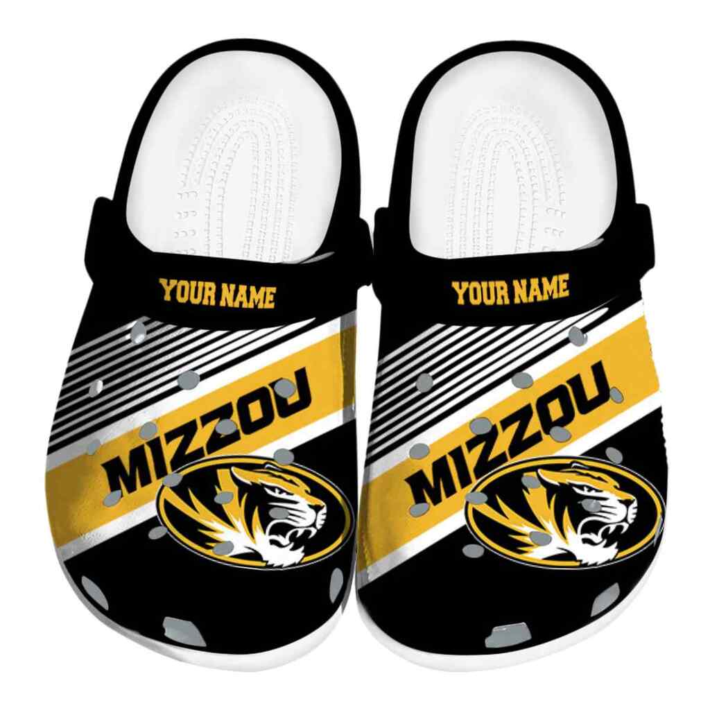 Custom Missouri Tigers Vibrant Dual-Tone ClogTVC1801782