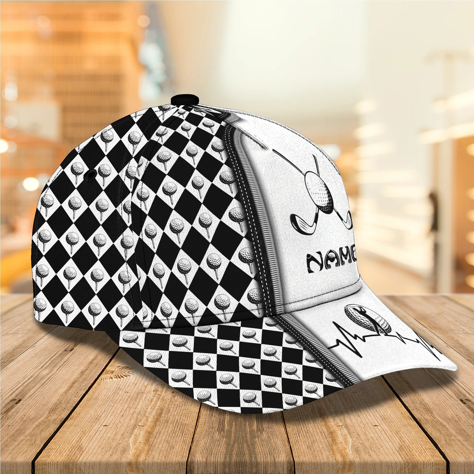 Custom Name 3D Full Priinting Classic Cap For Golfer, Adult Golfer Cap, Golf Lovers Cap Hat Trucker Hats Custom Hats Gifts For Men & Women