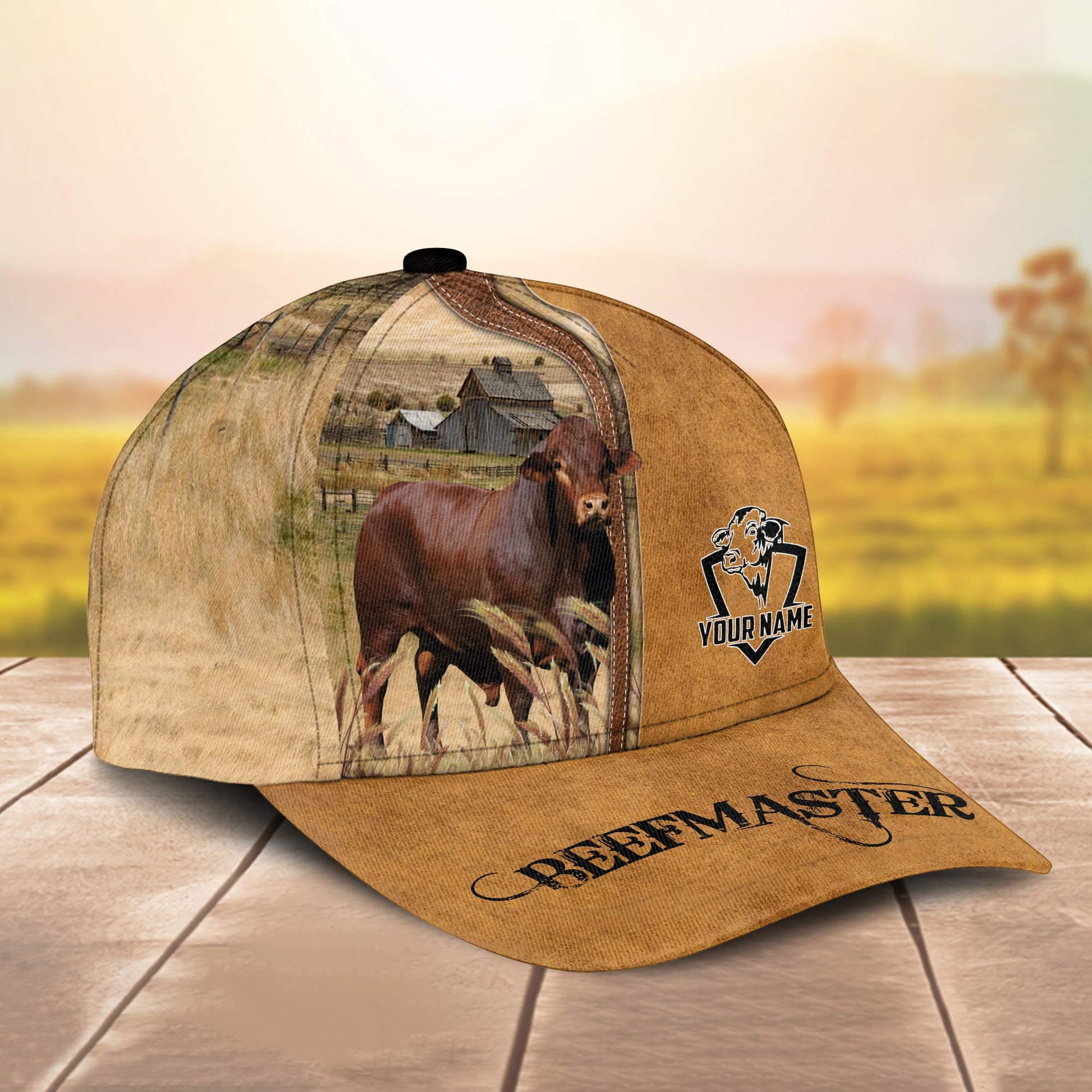 Custom Name Beefmaster - Gift For Farmer - Personalized Classic Cap Trucker Hats Custom Hats Gifts For Men & Women