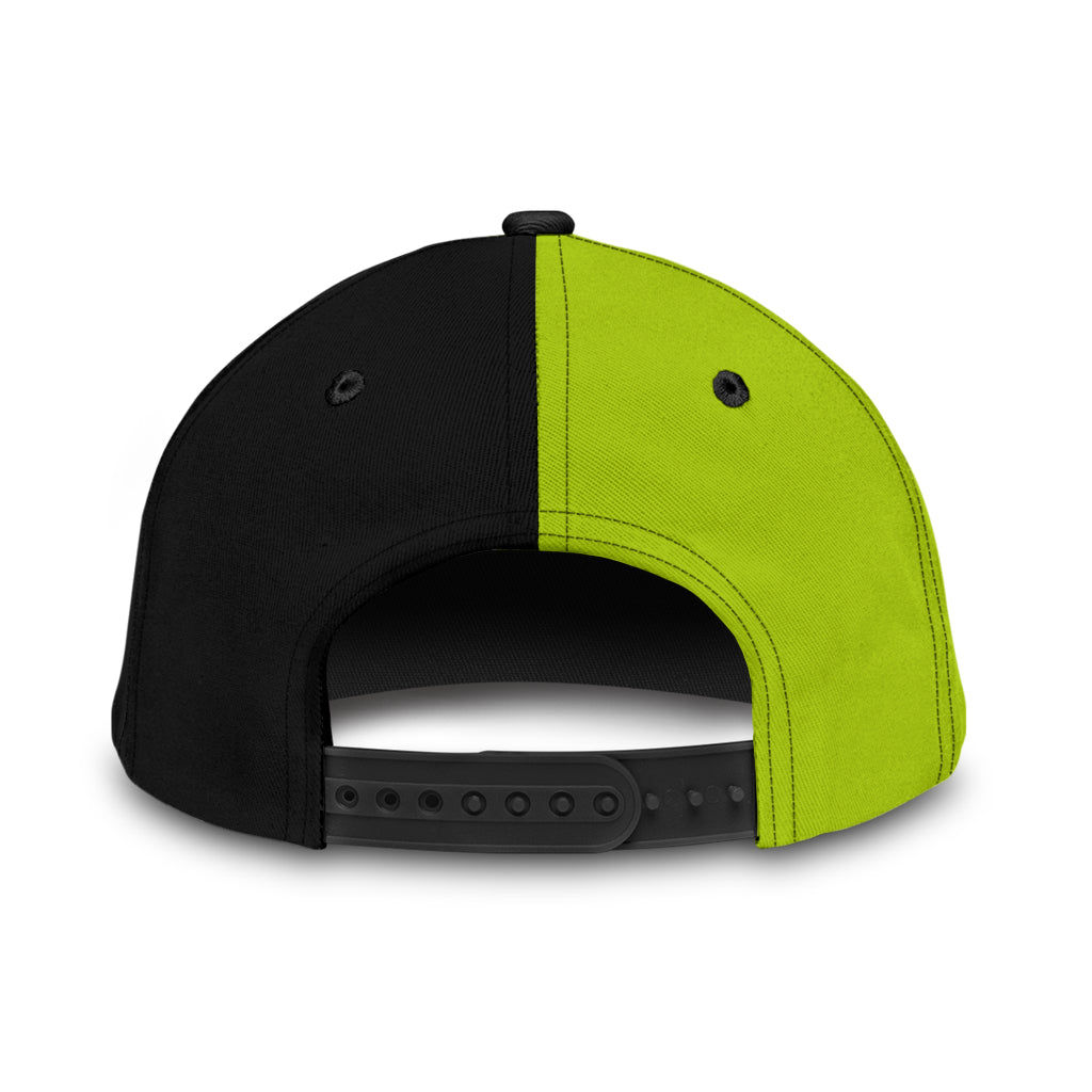 Custom Name Cap Hat Concrete Finisher Green Safety 3D Baseball Cap Hat For Man And Women, Gift To Concreter Trucker Hats Custom Hats Gifts For Men & Women