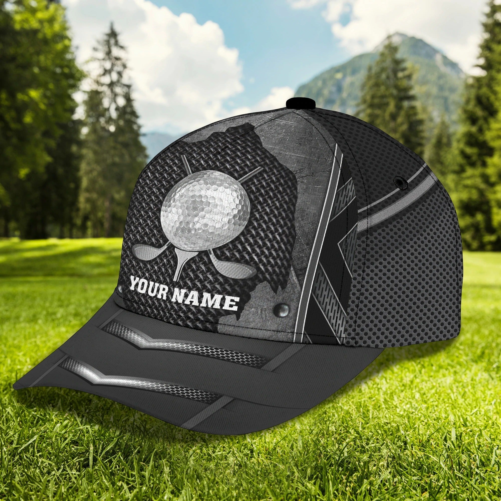Custom Name Classic Cap For A Golf Lover, Best Gift For National Golf Lovers Day, Golf Cap Hat Trucker Hats Custom Hats Gifts For Men & Women