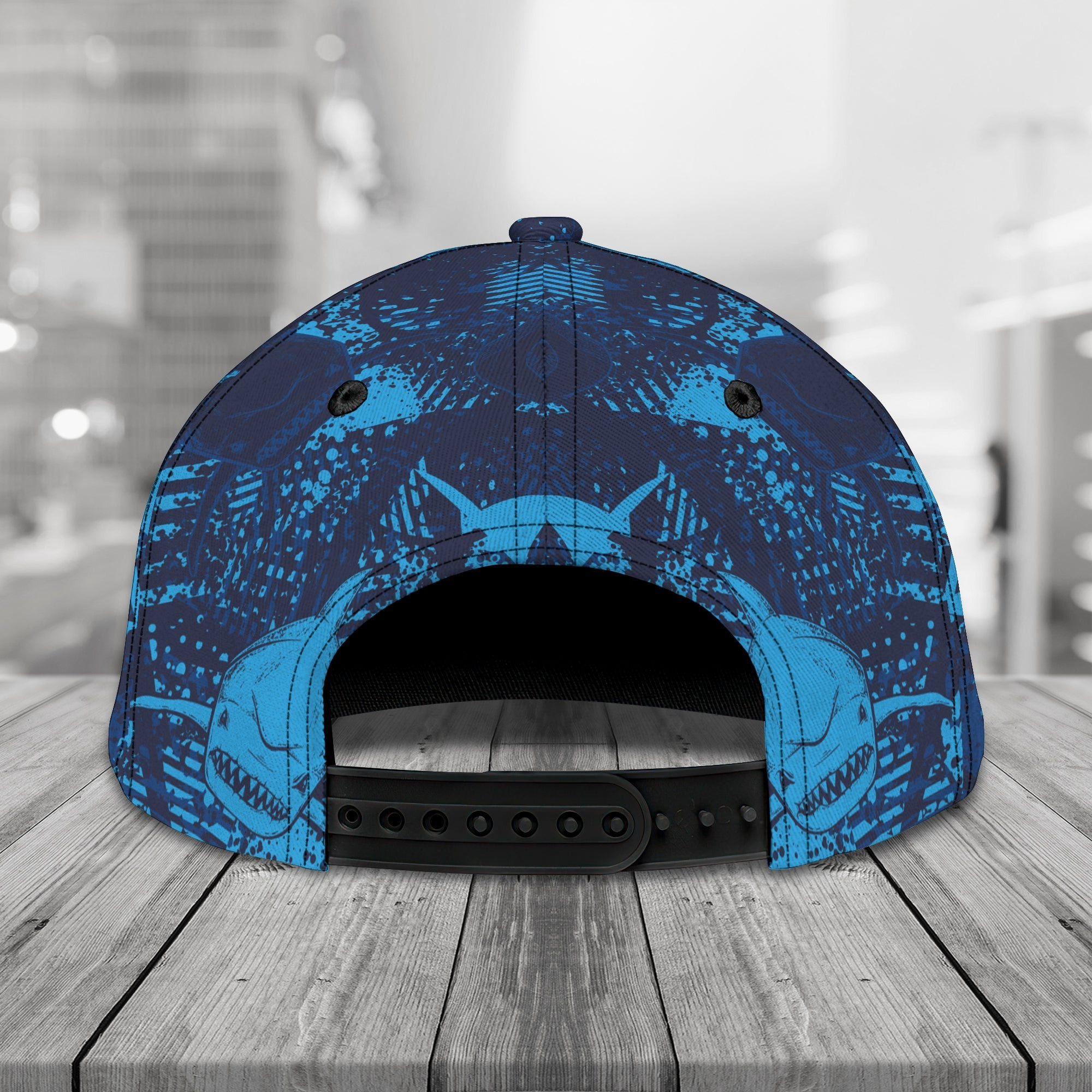 Custom Name Shark Classic Cap - Personalized Hat Gift for Shark Lover Trucker Hats Custom Hats Gifts For Men & Women