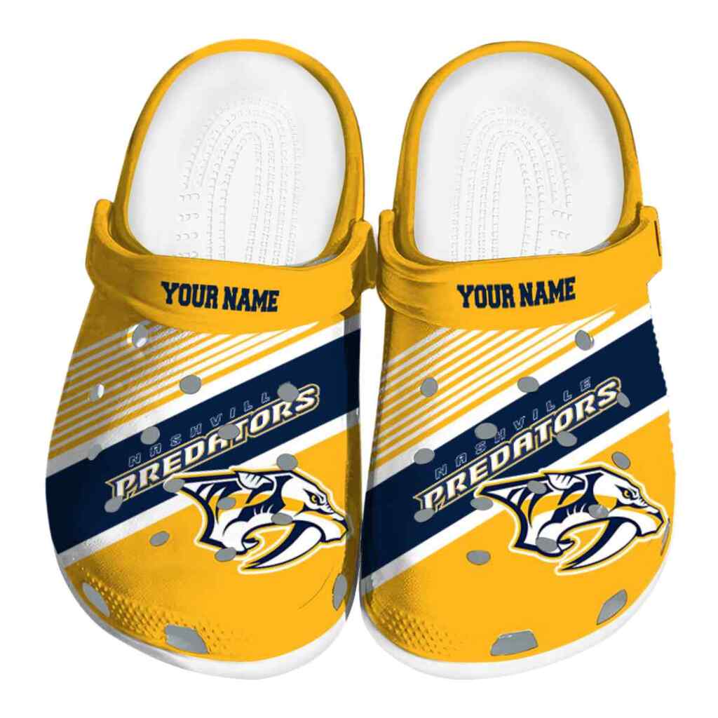Custom Nashville Predators Vibrant Dual-Tone ClogTVC1801880