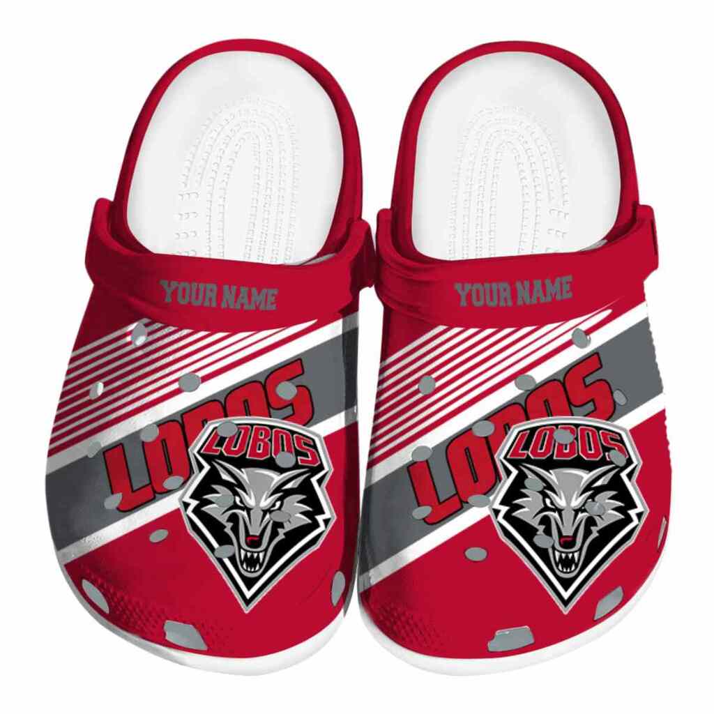 Custom New Mexico Lobos Vibrant Dual-Tone ClogTVC1801781