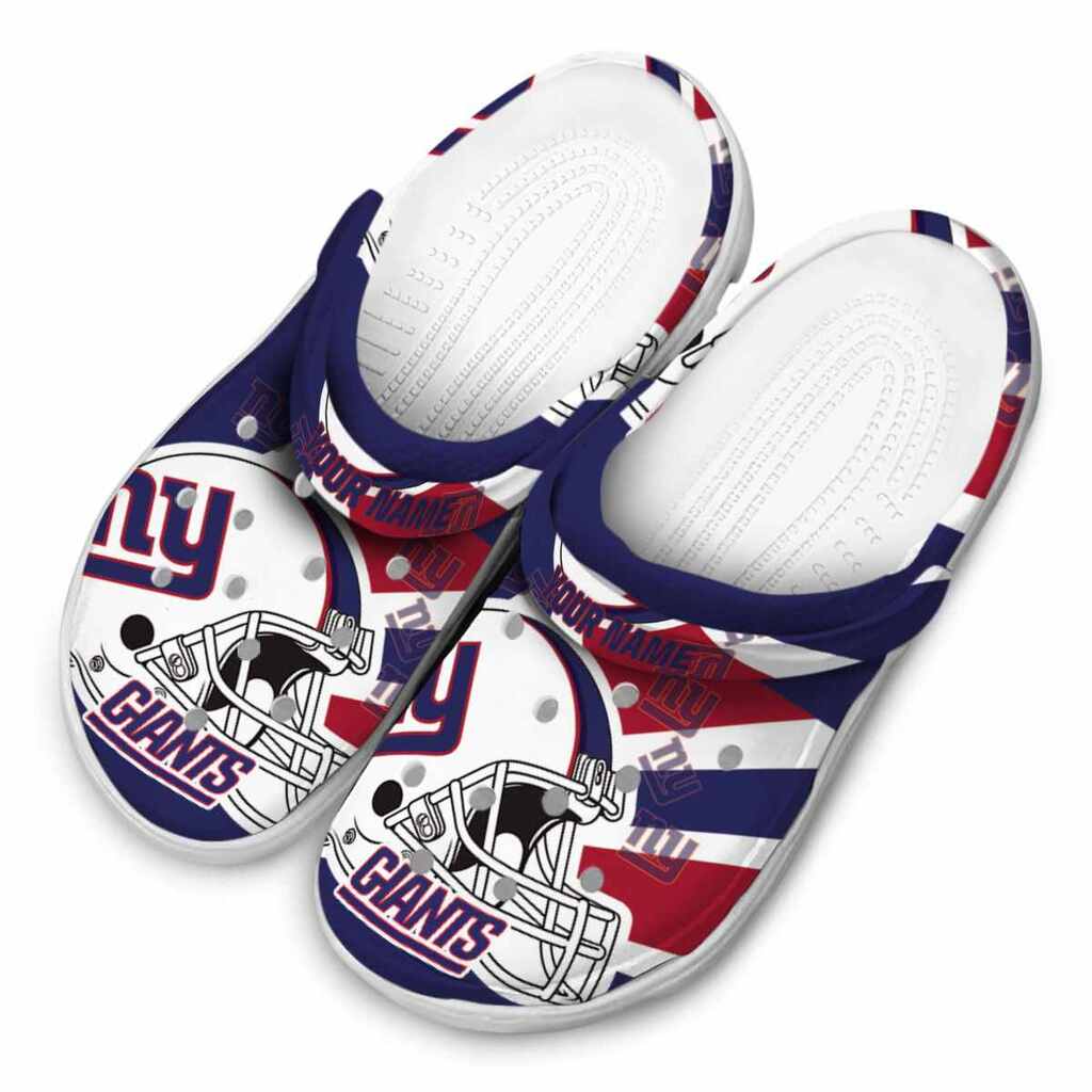 Custom New York Giants Football Helmet ClogTVC180150 - Image 4