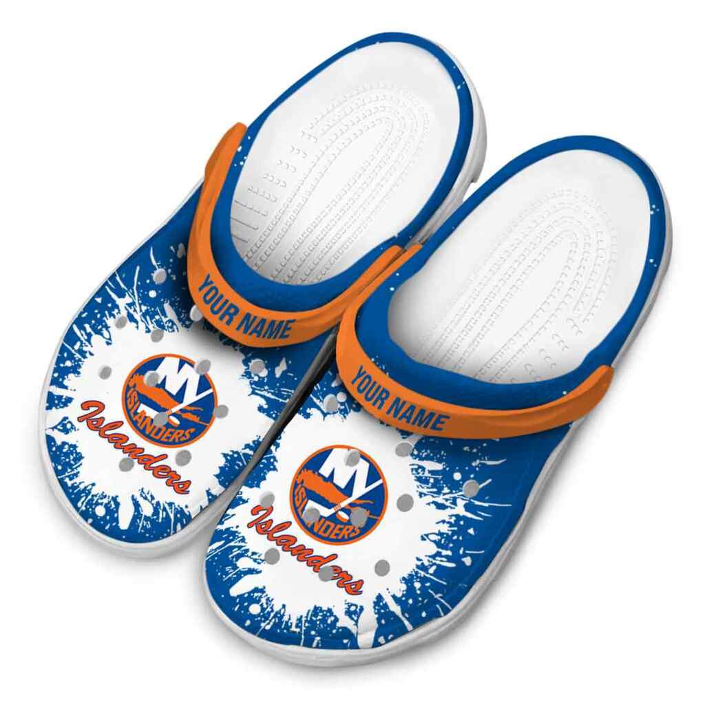 Custom New York Islanders Splash Art ClogTVC1801885 - Image 4