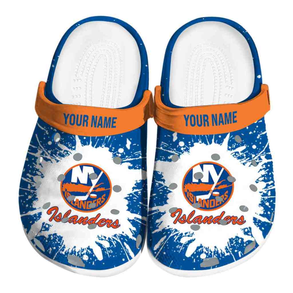 Custom New York Islanders Splash Art ClogTVC1801885