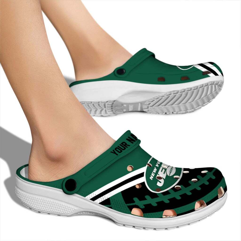 Custom New York Jets Football Motif ClogTVC180147 - Image 2
