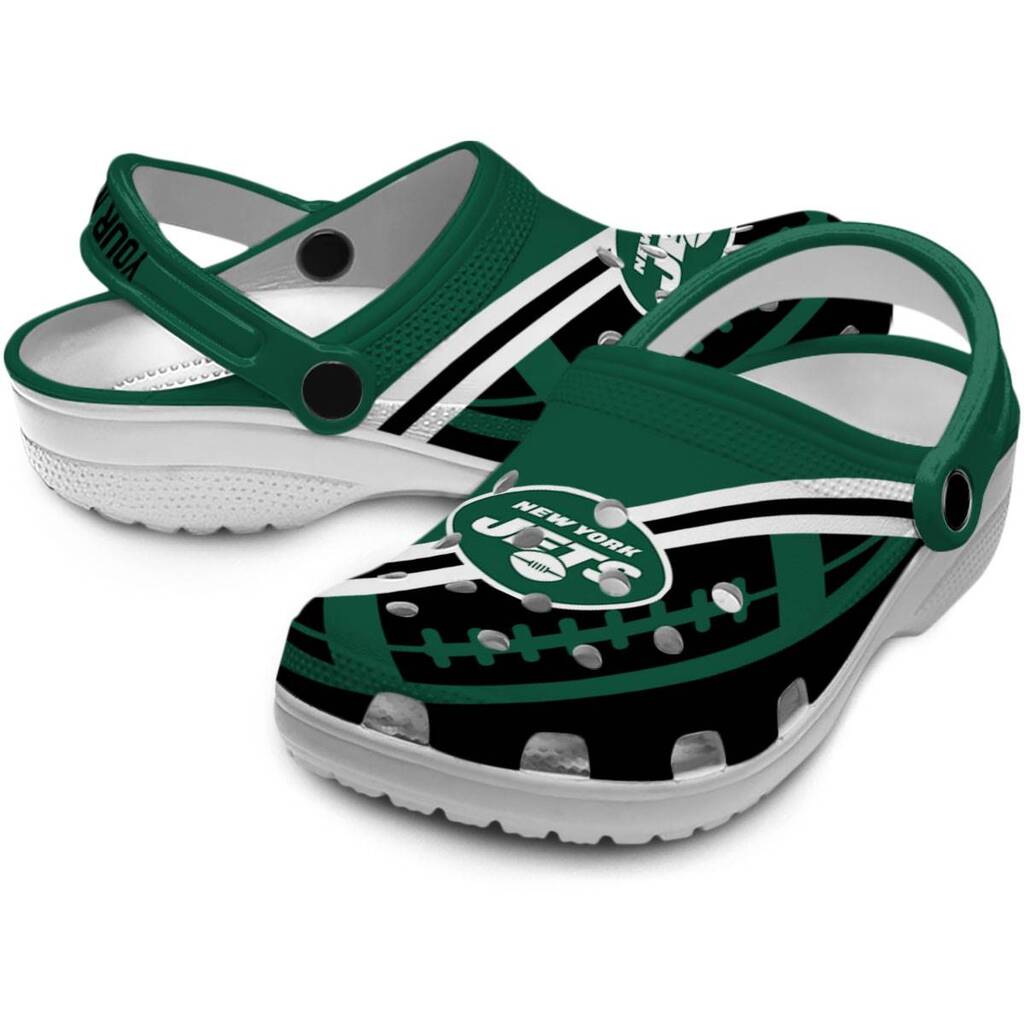 Custom New York Jets Football Motif ClogTVC180147 - Image 3