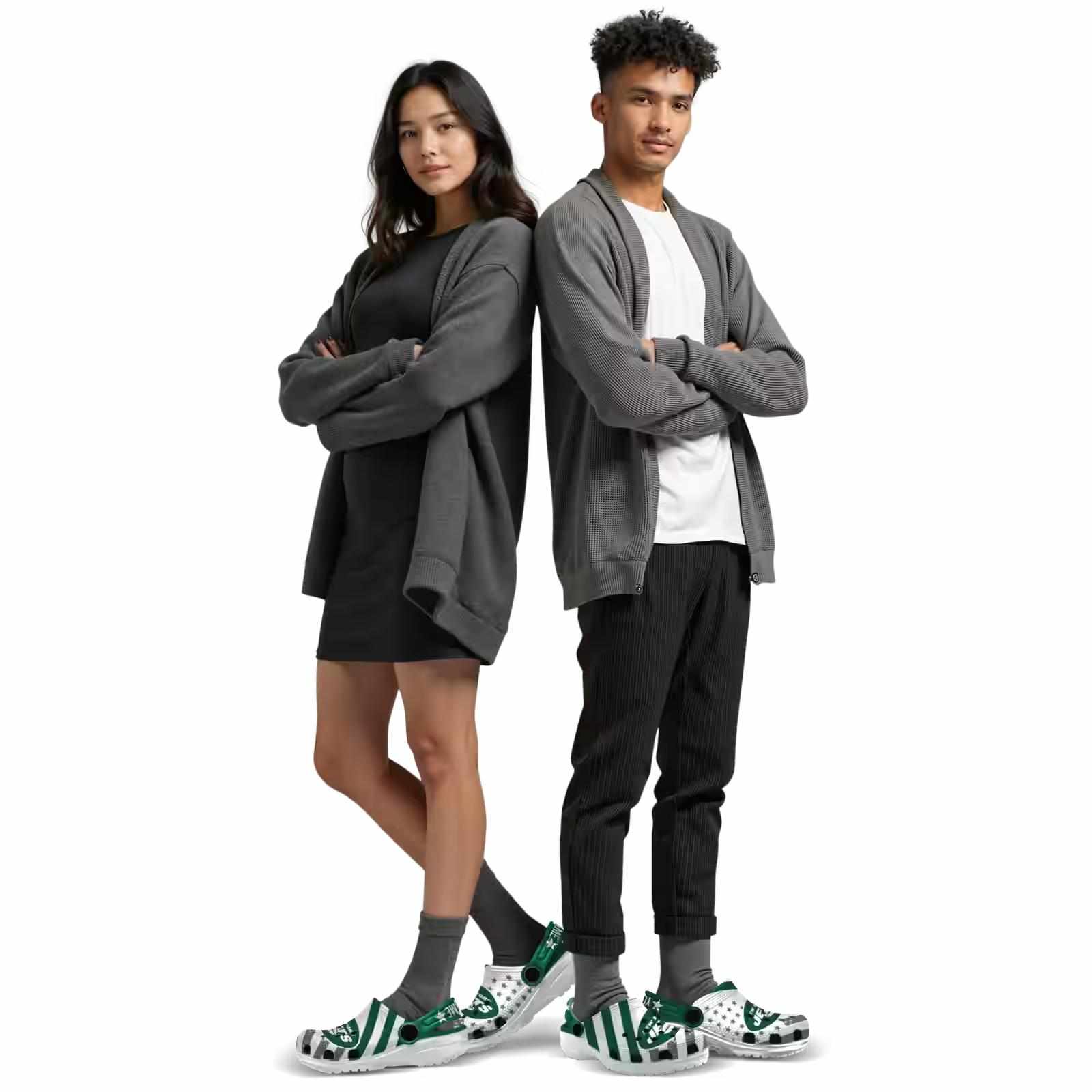 Custom New York Jets Star-Spangled Graphic ClogTVC180146 - Image 7