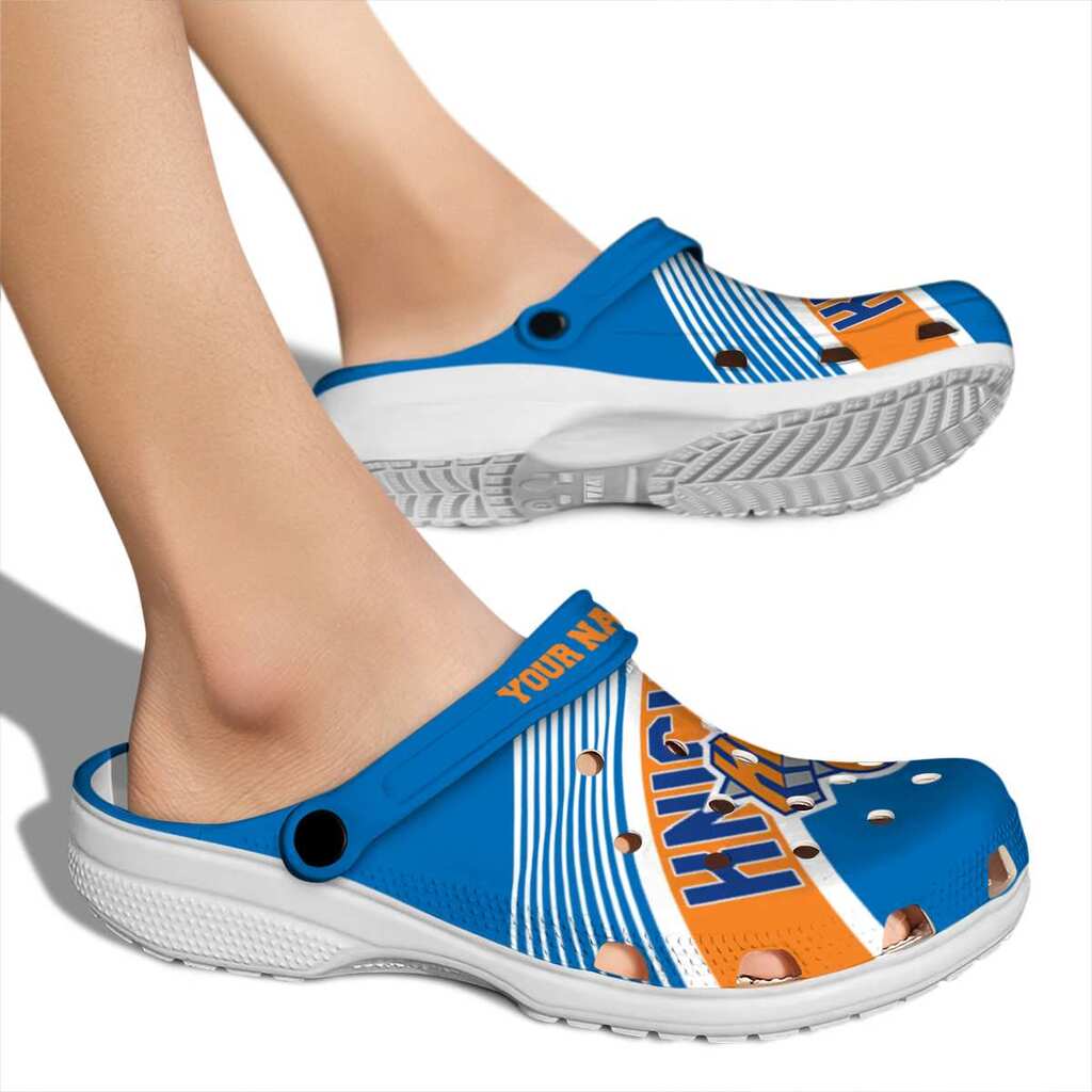 Custom New York Knicks Vibrant Dual-Tone ClogTVC1801920 - Image 2