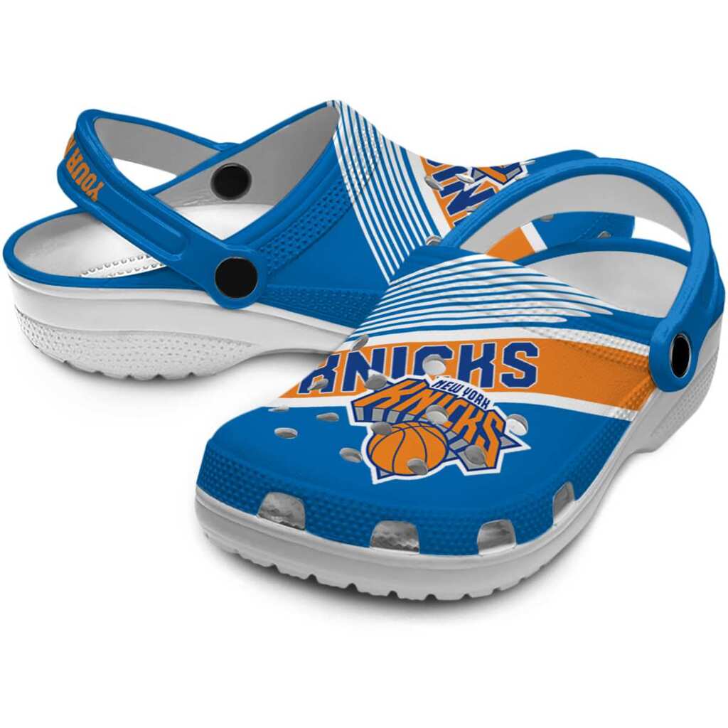 Custom New York Knicks Vibrant Dual-Tone ClogTVC1801920 - Image 3