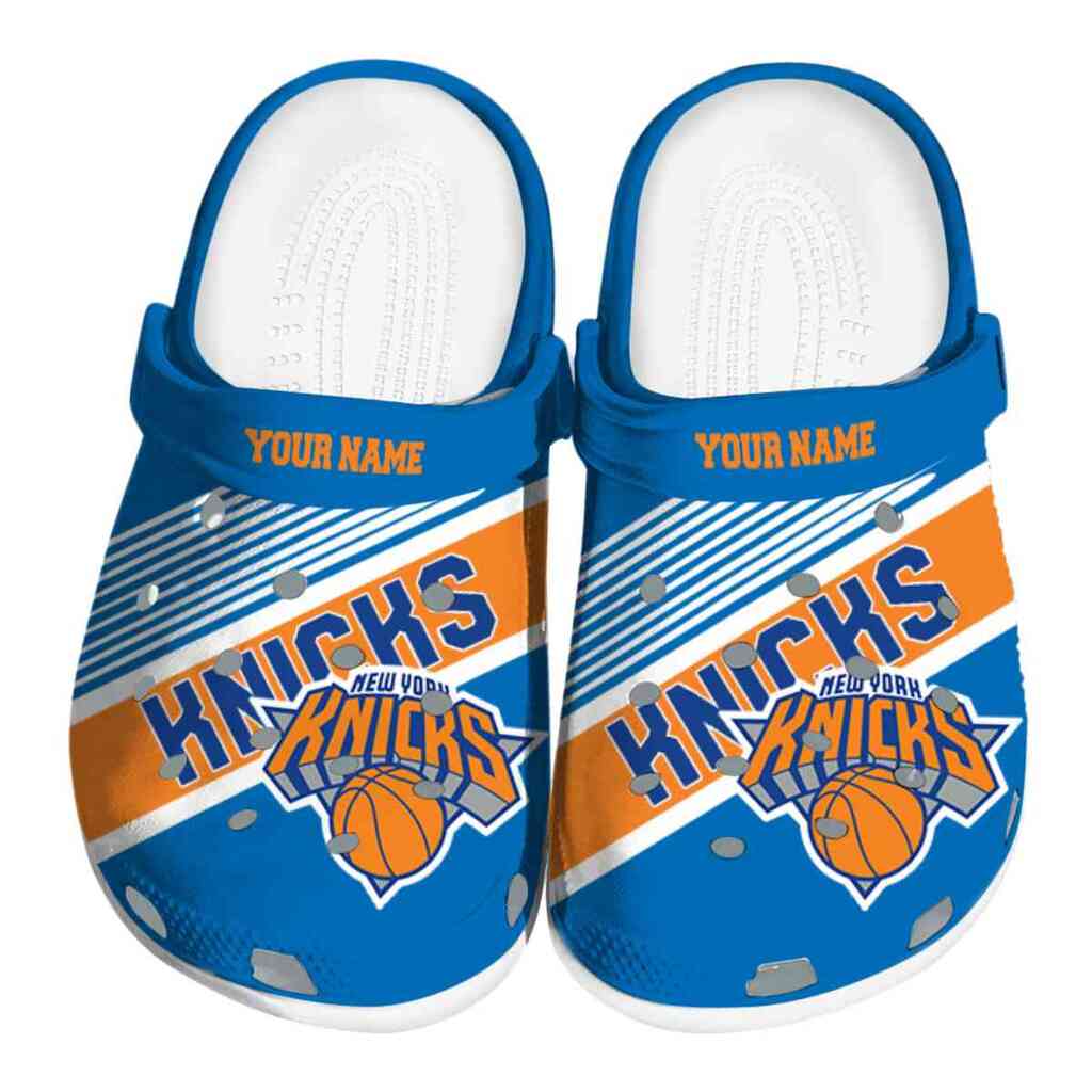 Custom New York Knicks Vibrant Dual-Tone ClogTVC1801920