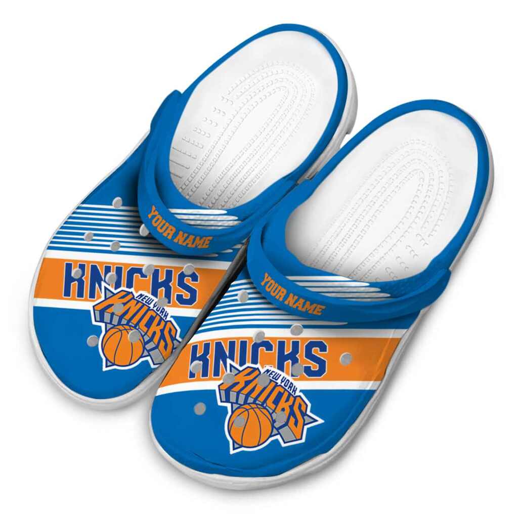 Custom New York Knicks Vibrant Dual-Tone ClogTVC1801920 - Image 4