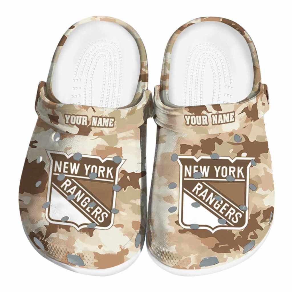 Custom New York Rangers Desert Camo ClogTVC1801885