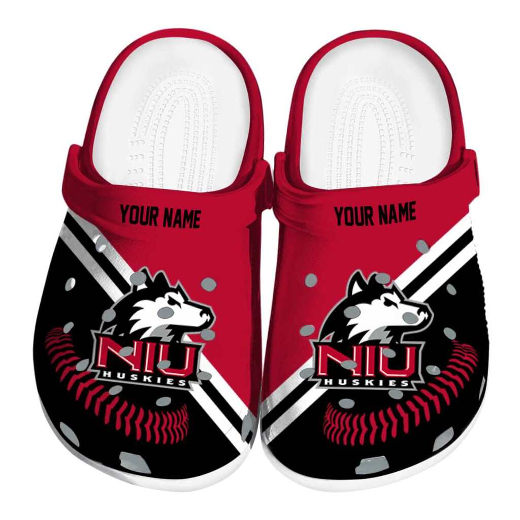 Custom Northern Illinois Huskies Baseball Motif ClogTVC1801790