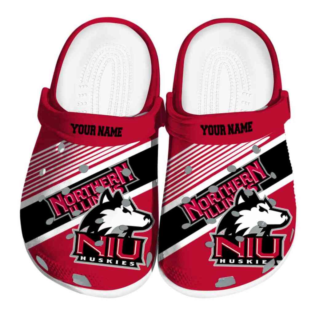 Custom Northern Illinois Huskies Vibrant Dual-Tone ClogTVC1801782