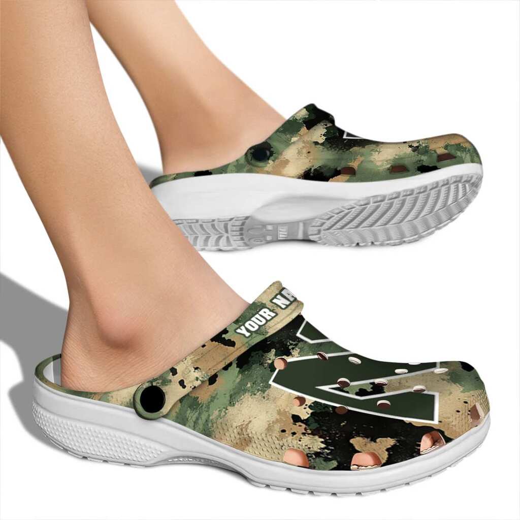Custom Northwestern Wildcats Camouflage Craze ClogTVC1801705 - Image 2