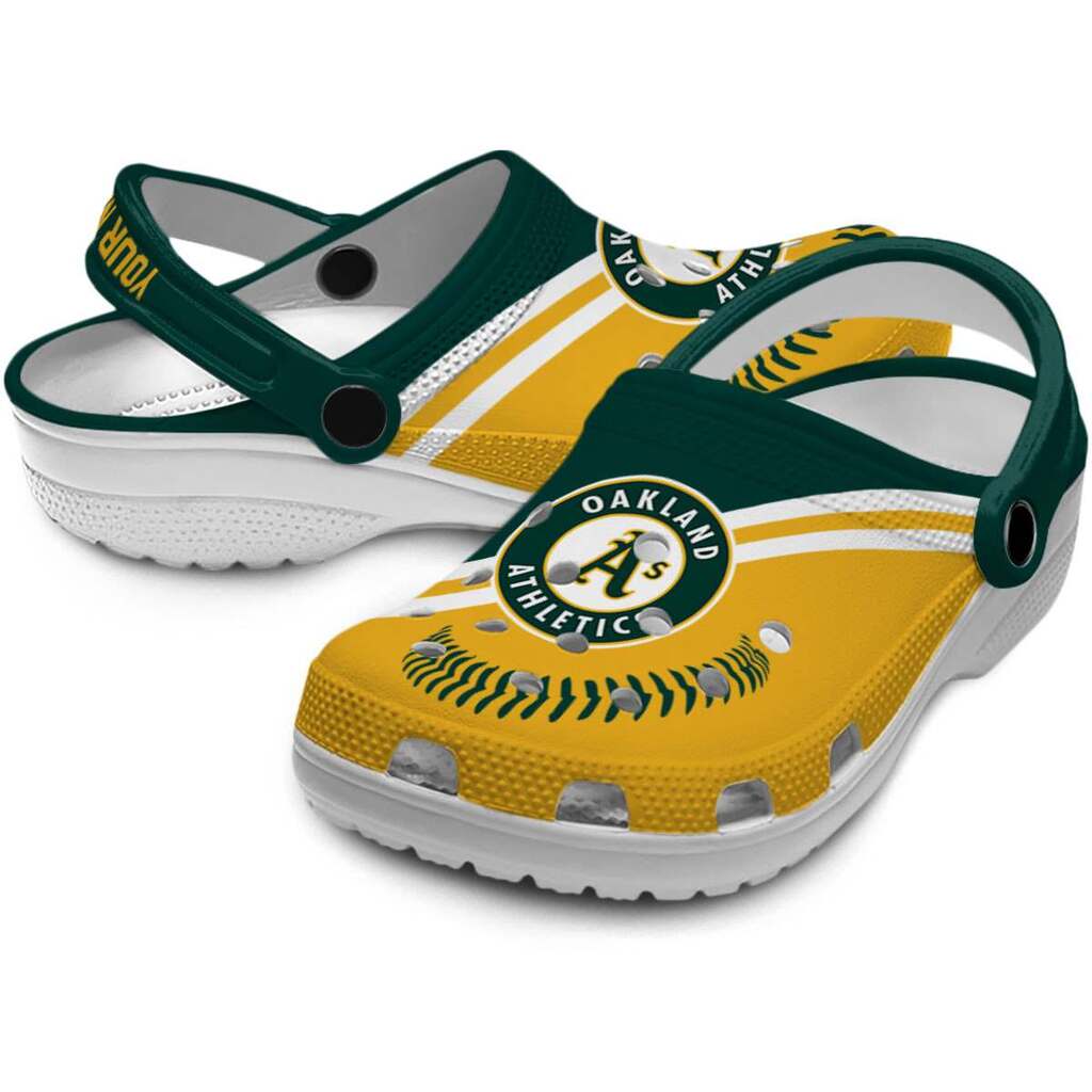 Custom Oakland Athletics Baseball Motif ClogTVC180141 - Image 3