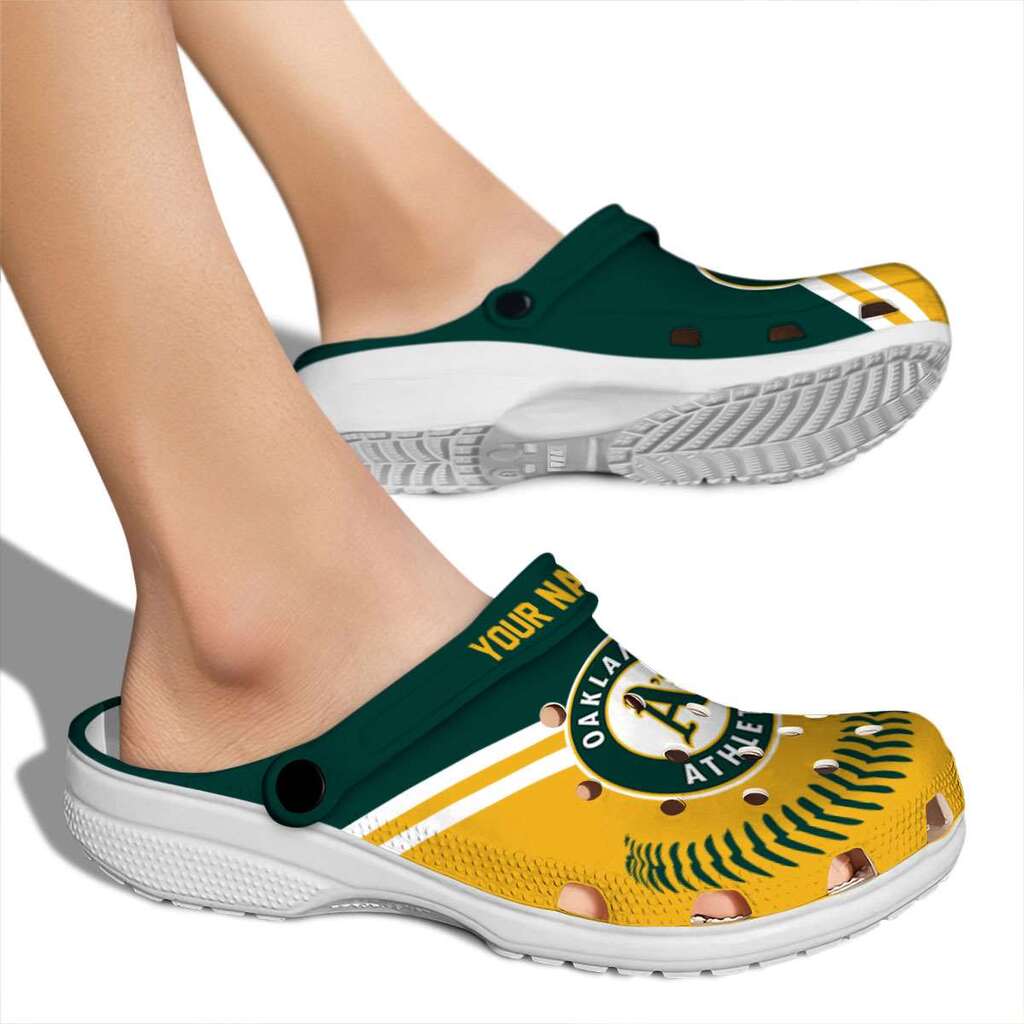 Custom Oakland Athletics Baseball Motif ClogTVC180141 - Image 2