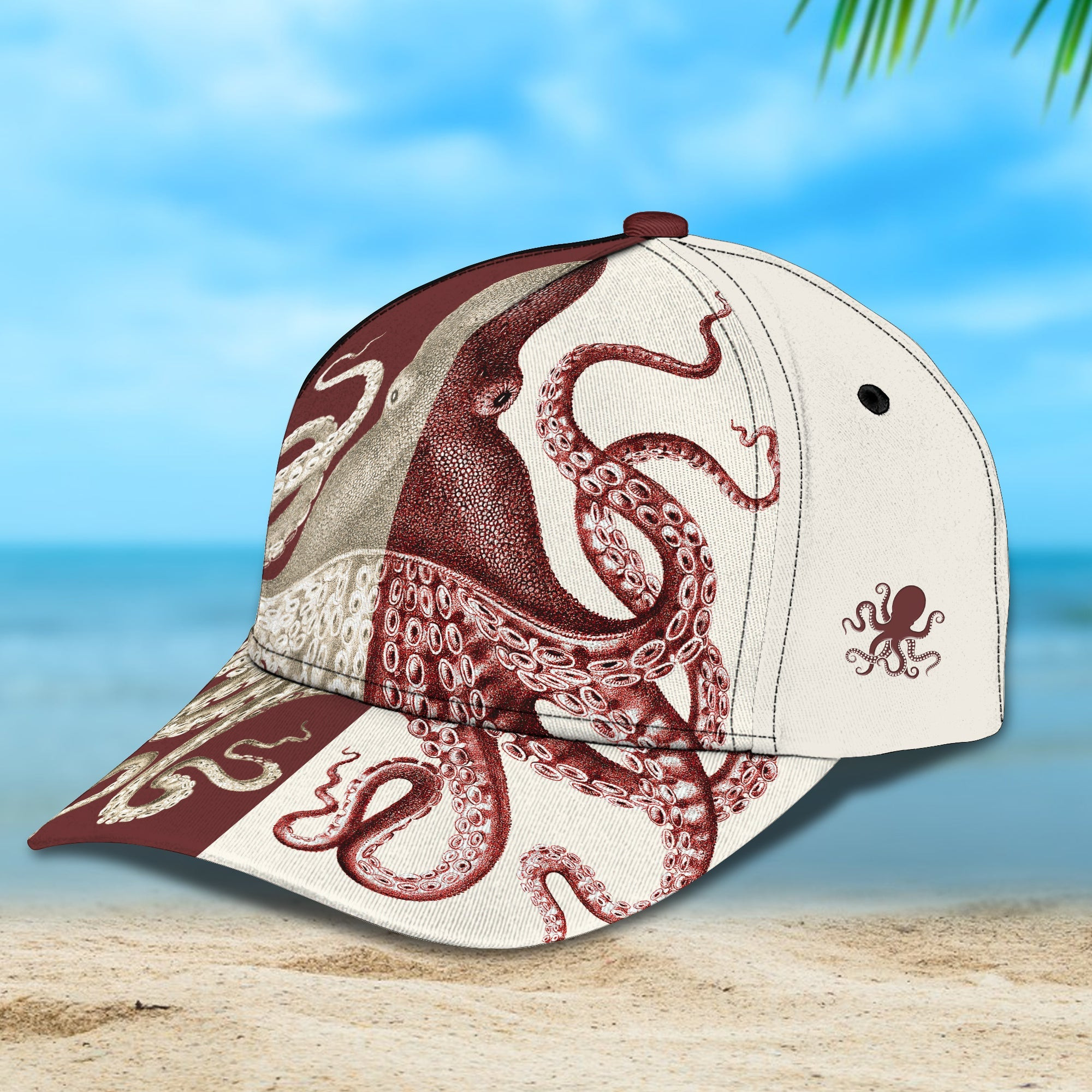 Custom Octopus Personalized Cap Trucker Hats Custom Hats Gifts For Men & Women