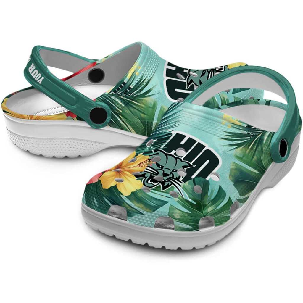 Custom Ohio Bobcats Tropical Vibes ClogTVC1801706 - Image 3
