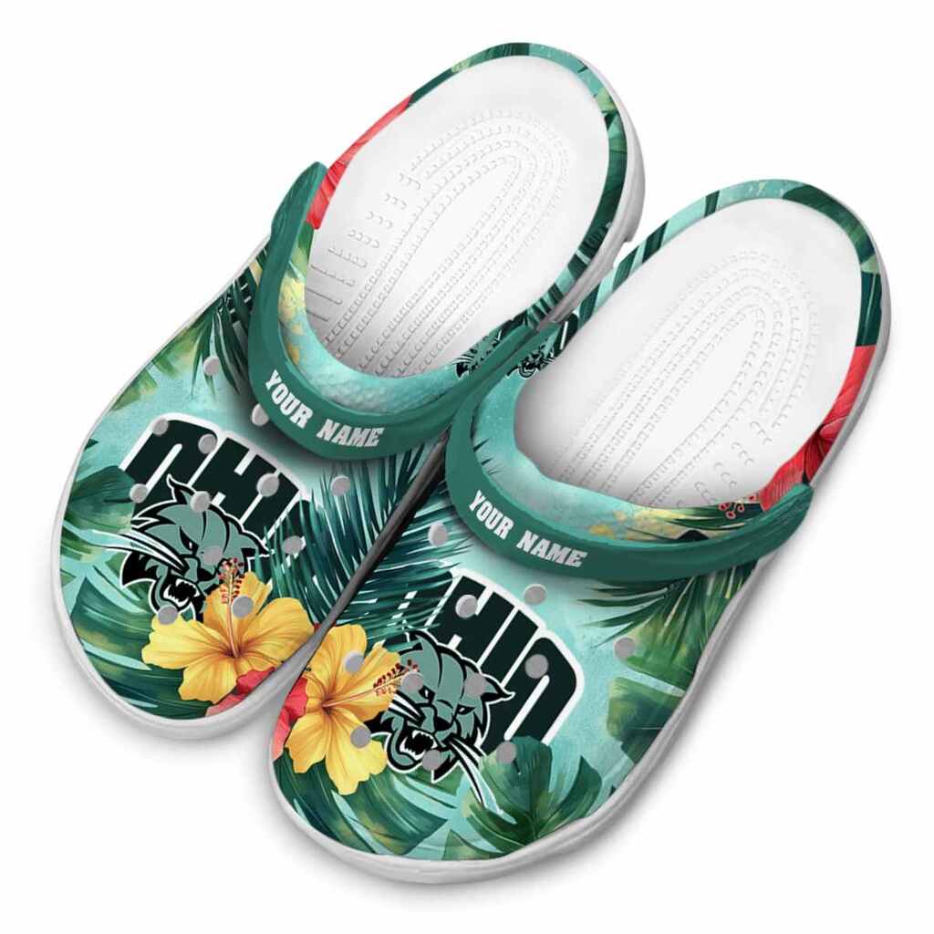 Custom Ohio Bobcats Tropical Vibes ClogTVC1801706 - Image 4