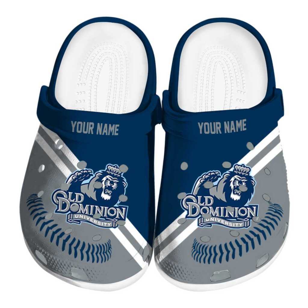 Custom Old Dominion Monarchs Baseball Motif ClogTVC1801791