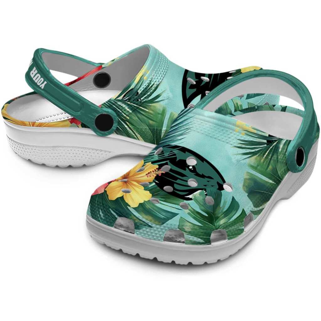 Custom Oregon State Beavers Tropical Vibes ClogTVC1801706 - Image 3