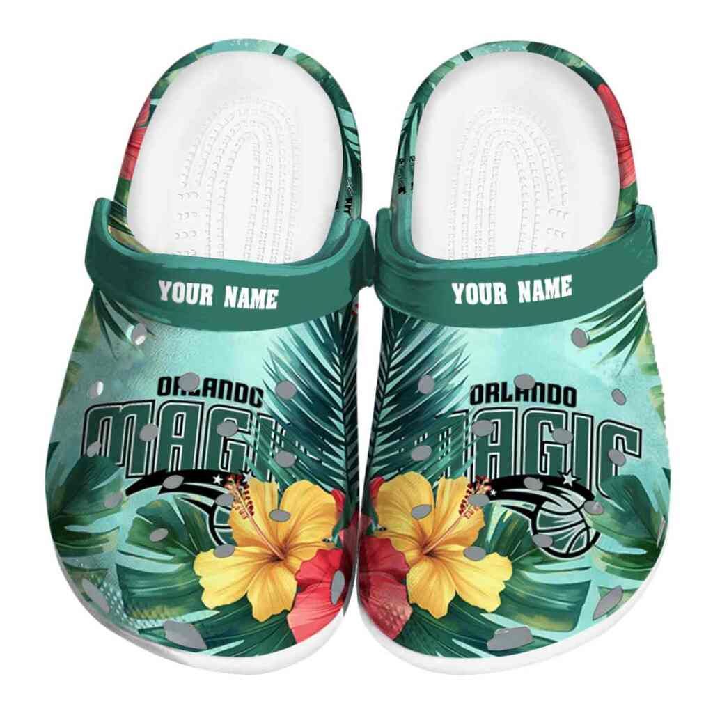 Custom Orlando Magic Tropical Vibes ClogTVC1801736