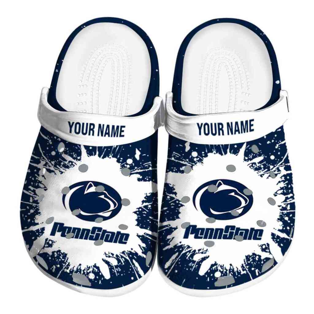 Custom Penn State Nittany Lions Splash Art ClogTVC1801169