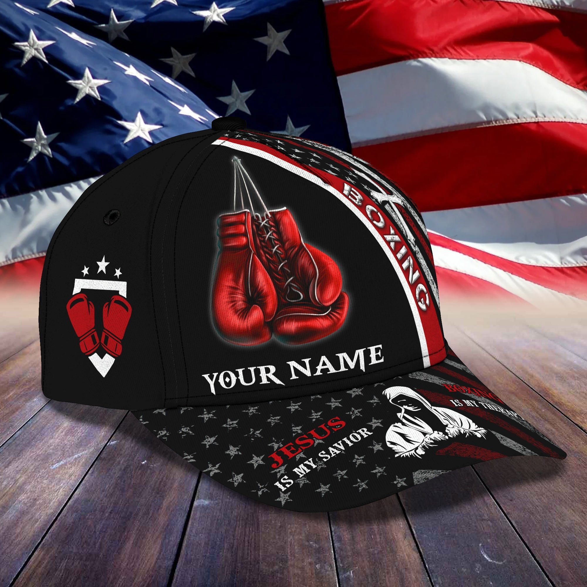 Custom Personalized Boxing Therapy Cap Trucker Hats Custom Hats Gifts For Men & Women