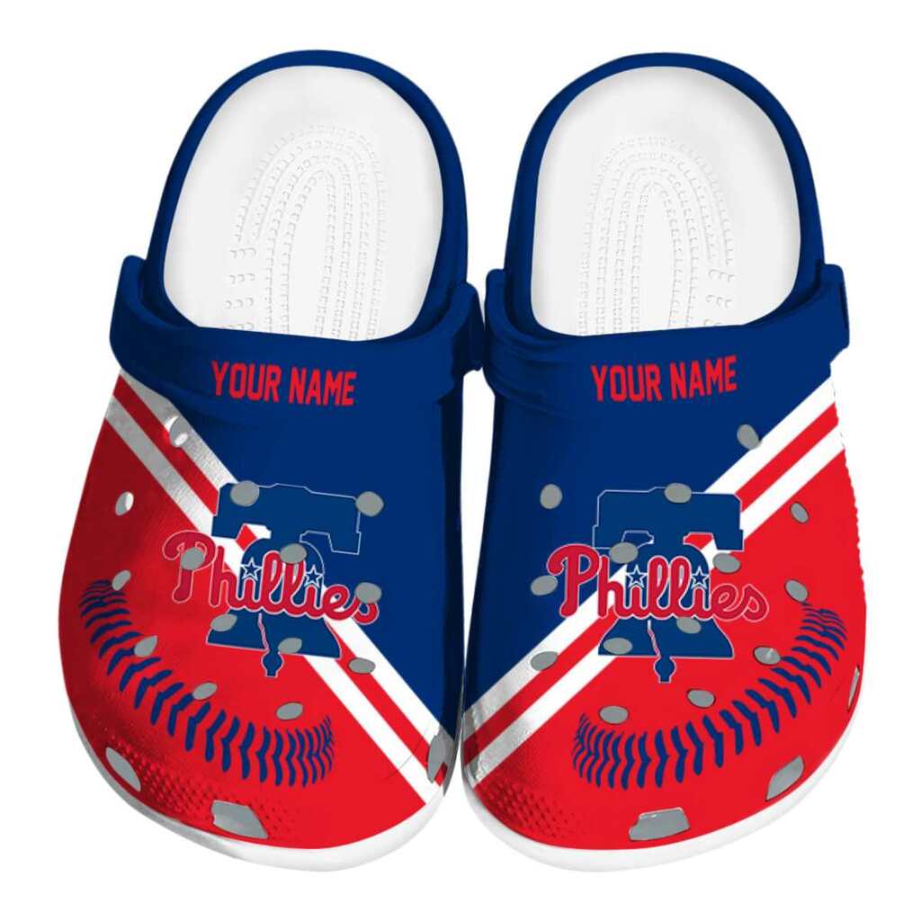 Custom Philadelphia Phillies Baseball Motif ClogTVC1801168