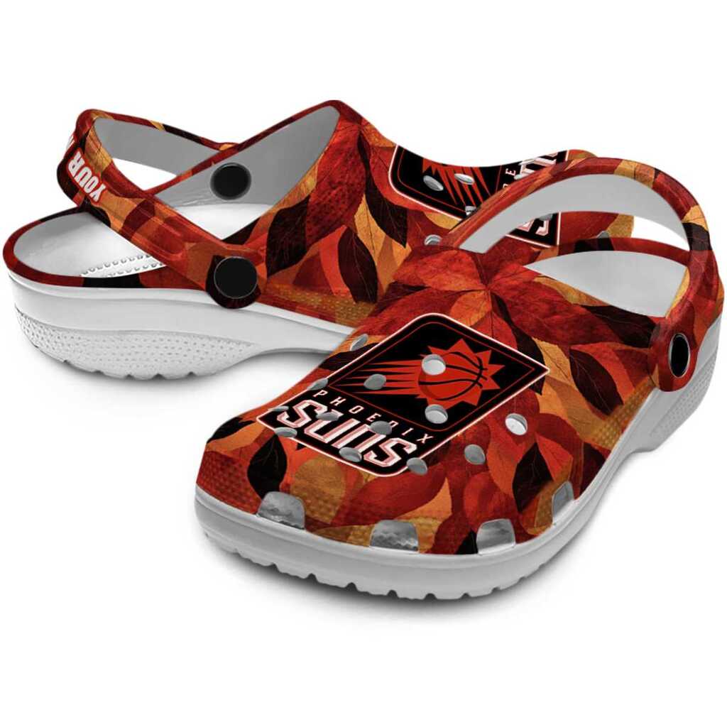 Custom Phoenix Suns Autumn Leaves ClogTVC1801691 - Image 3