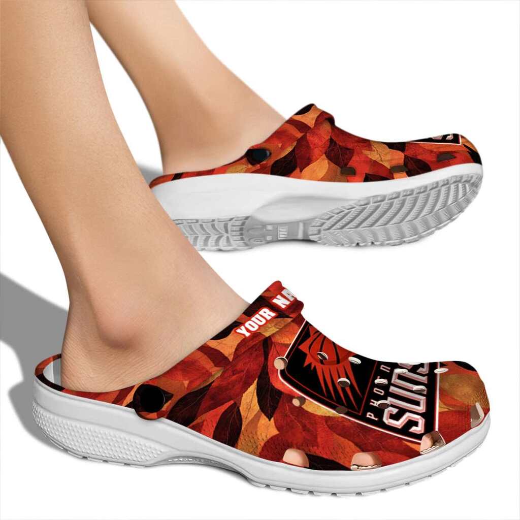 Custom Phoenix Suns Autumn Leaves ClogTVC1801691 - Image 2