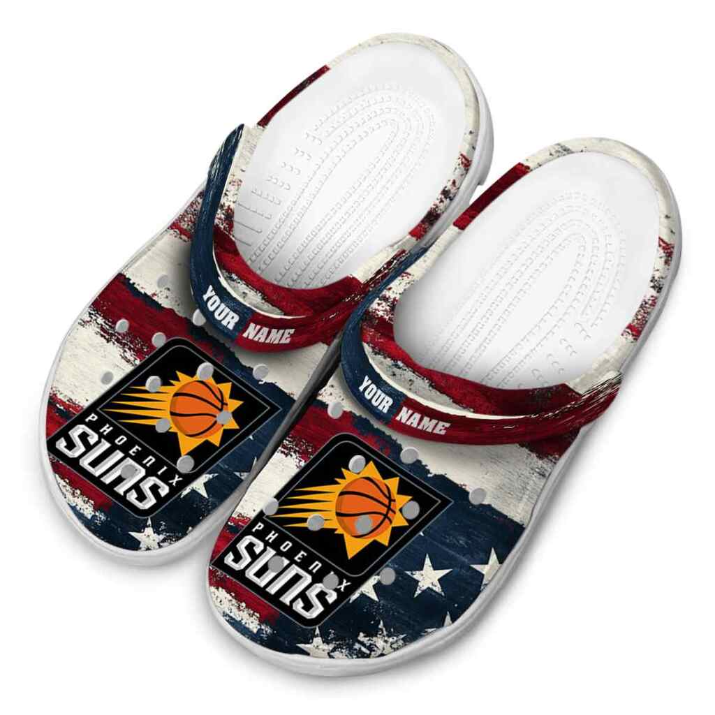 Custom Phoenix Suns Patriotic Stripes ClogTVC1801691 - Image 4