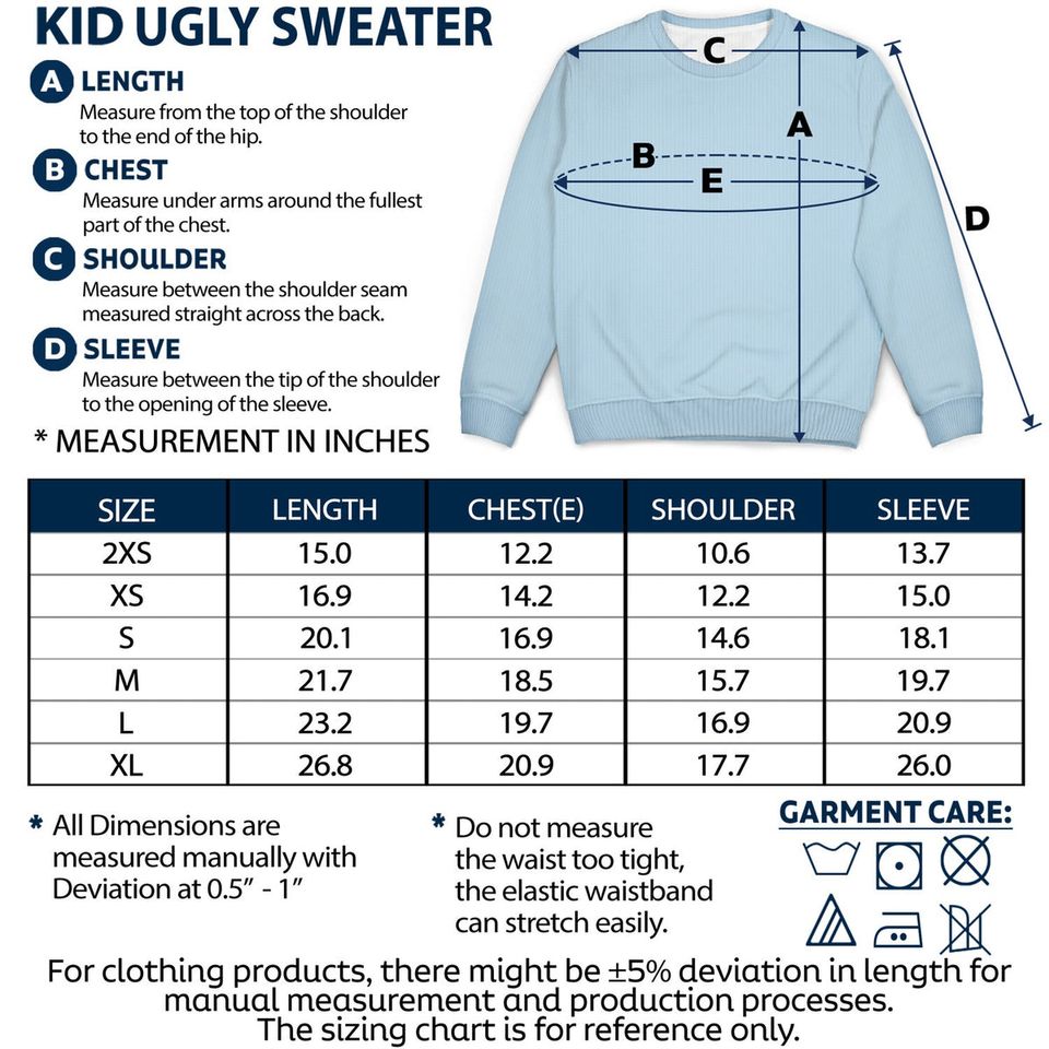 Custom Photo Baby Name - Gift For Kids, Grandchildren - Personalized Kid Ugly Sweater - Image 2