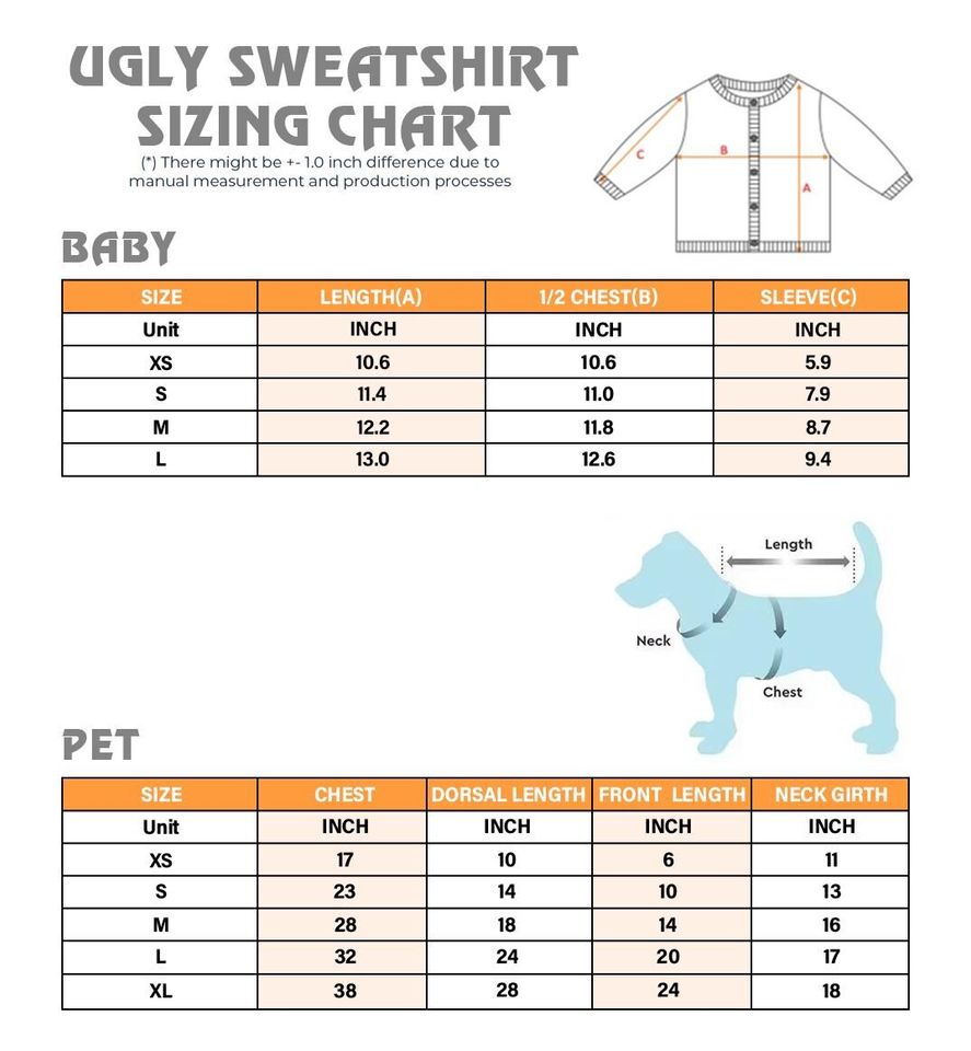 Custom Photo Christmas Present Ugly Christmas Sweater, Personalized Family Photo Ugly - Image 11