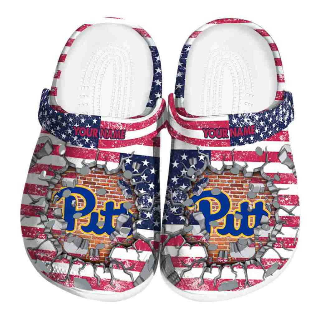 Custom Pittsburgh Panthers Freedom Splinter ClogTVC1801822