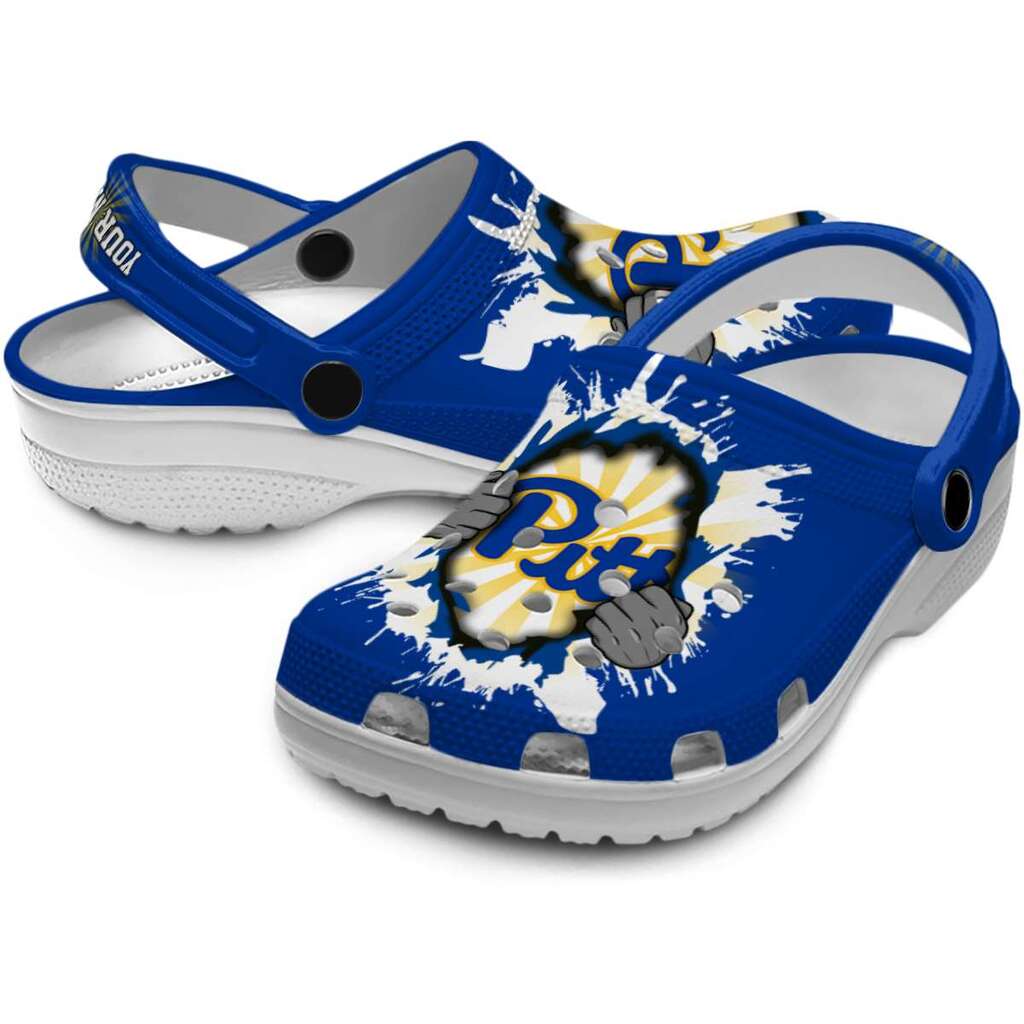Custom Pittsburgh Panthers Gripping Hand ClogTVC1801792 - Image 3